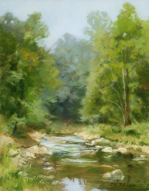 Rainy day on the Patapsco River