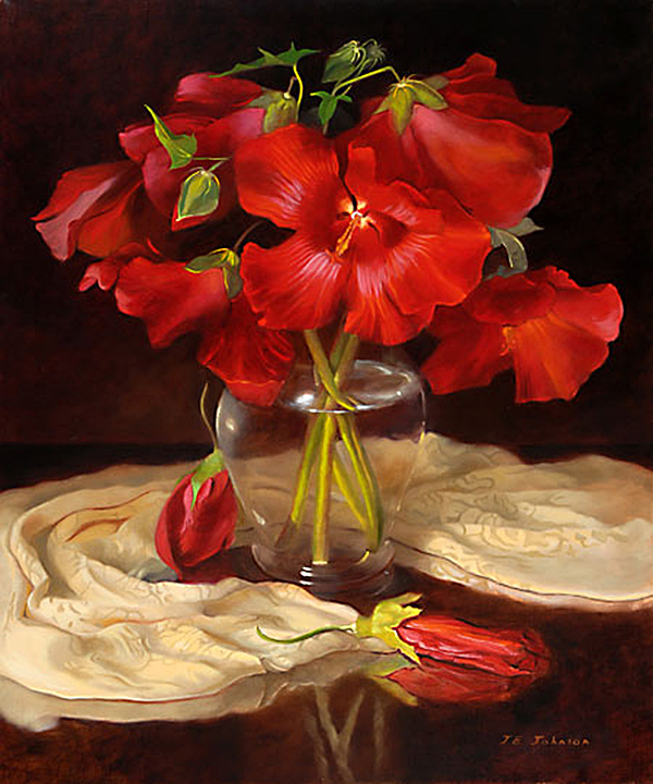 Hibiscus and Silk